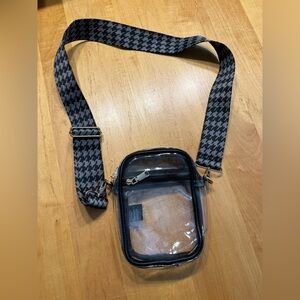 Clear stadium / concert purse